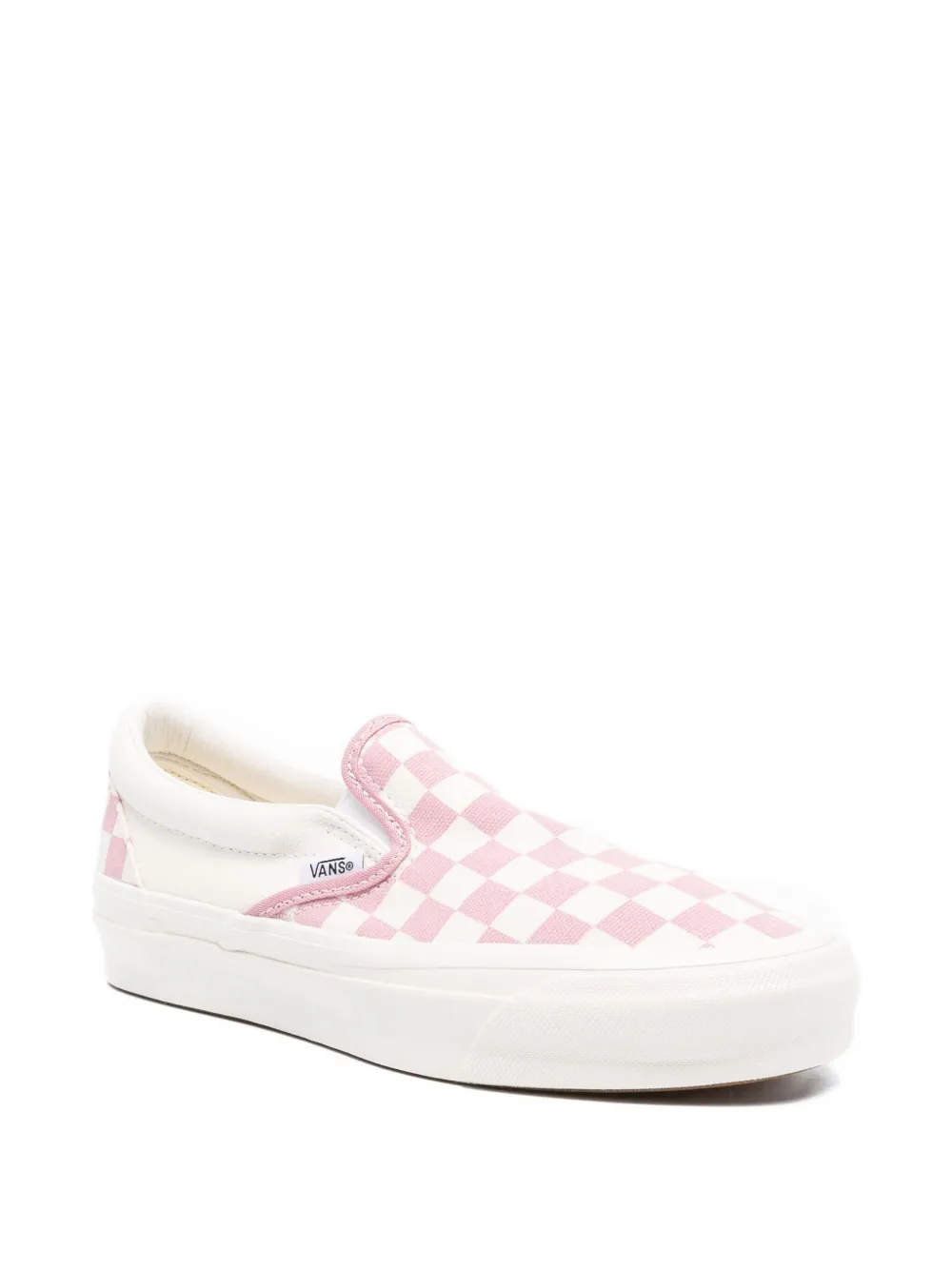 Vans Classic Slip-on checkerboard sneakers Pink