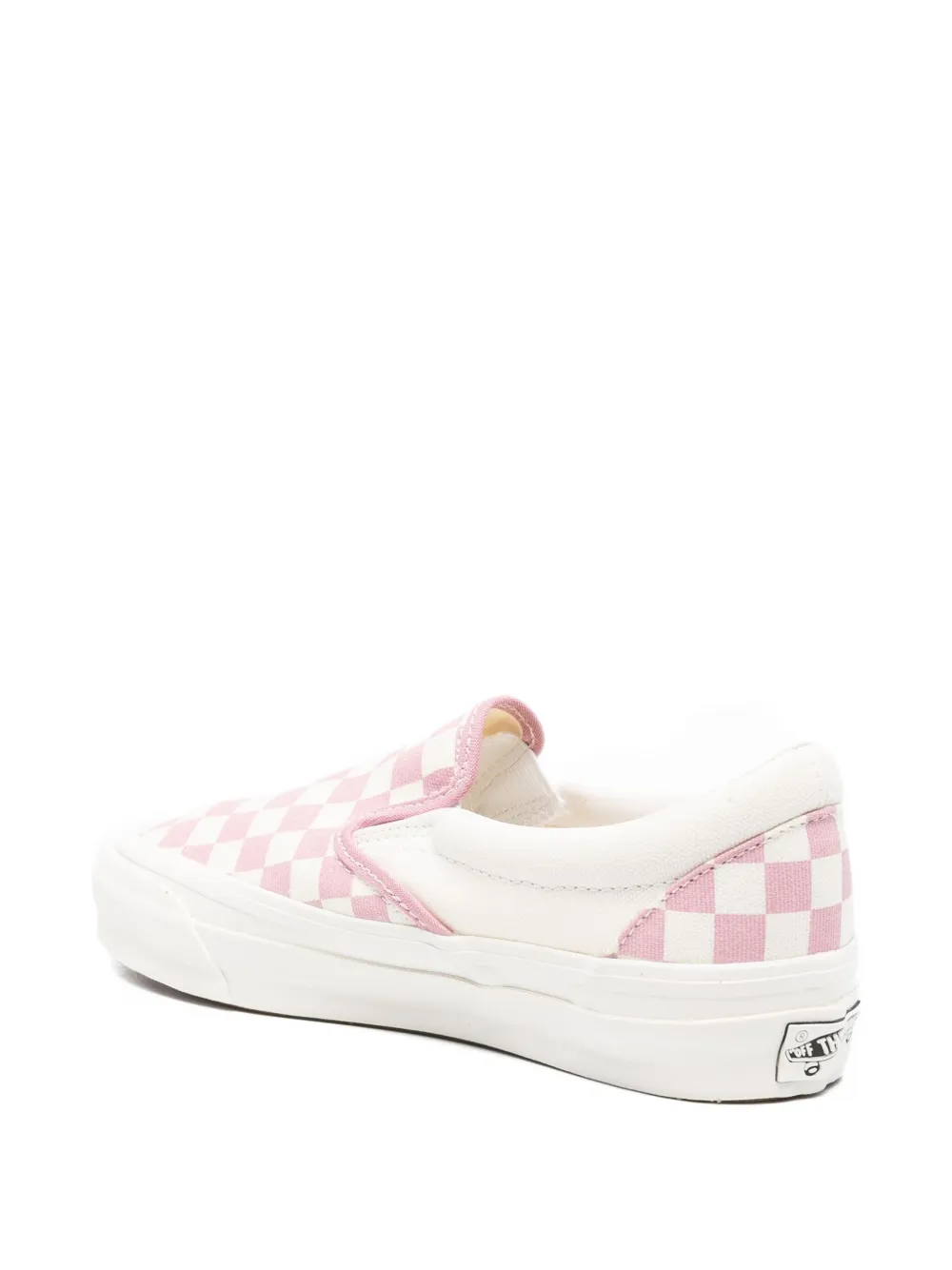 Vans Classic Slip-on checkerboard sneakers Pink