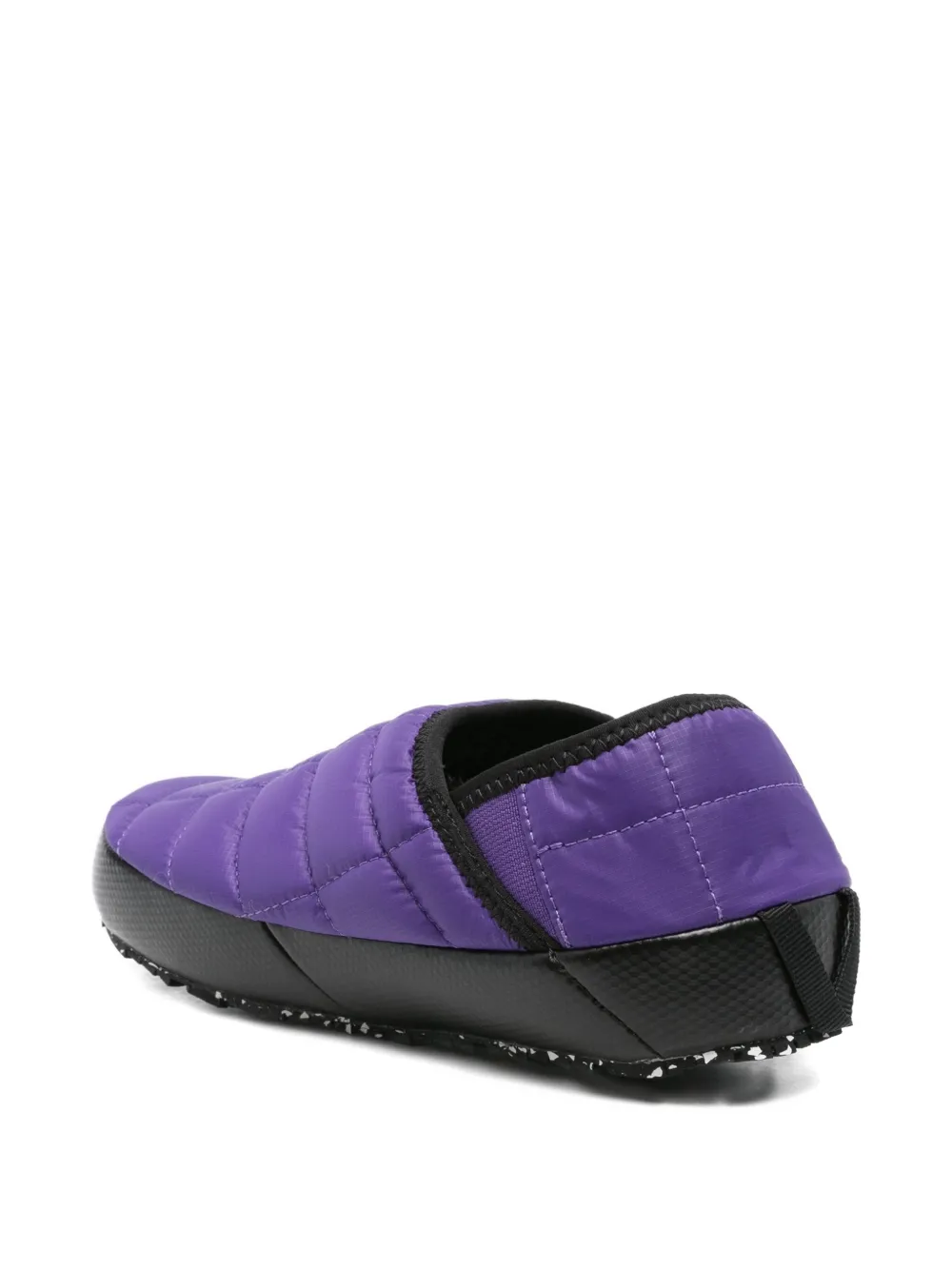 The North Face quilted slip-ons Purple
