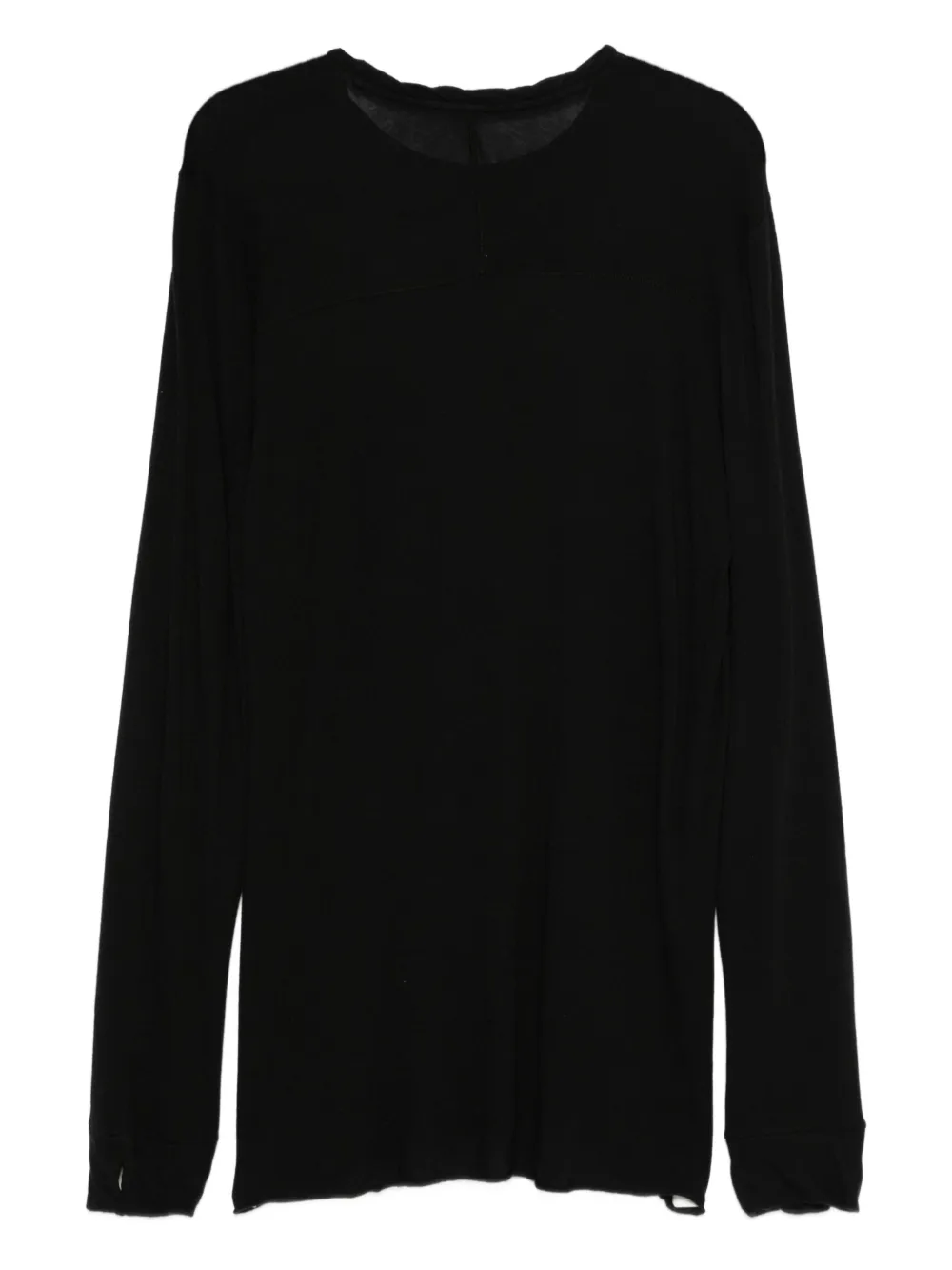 Masnada long sleeve T-shirt - Zwart