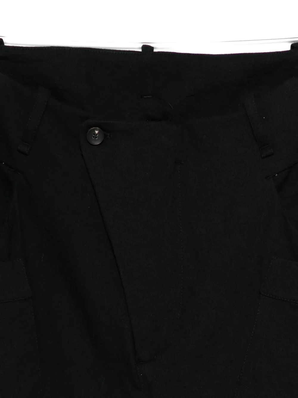 Masnada Drop-crotch Trousers In Black