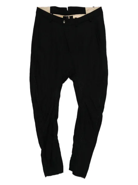 Masnada drop-crotch trousers