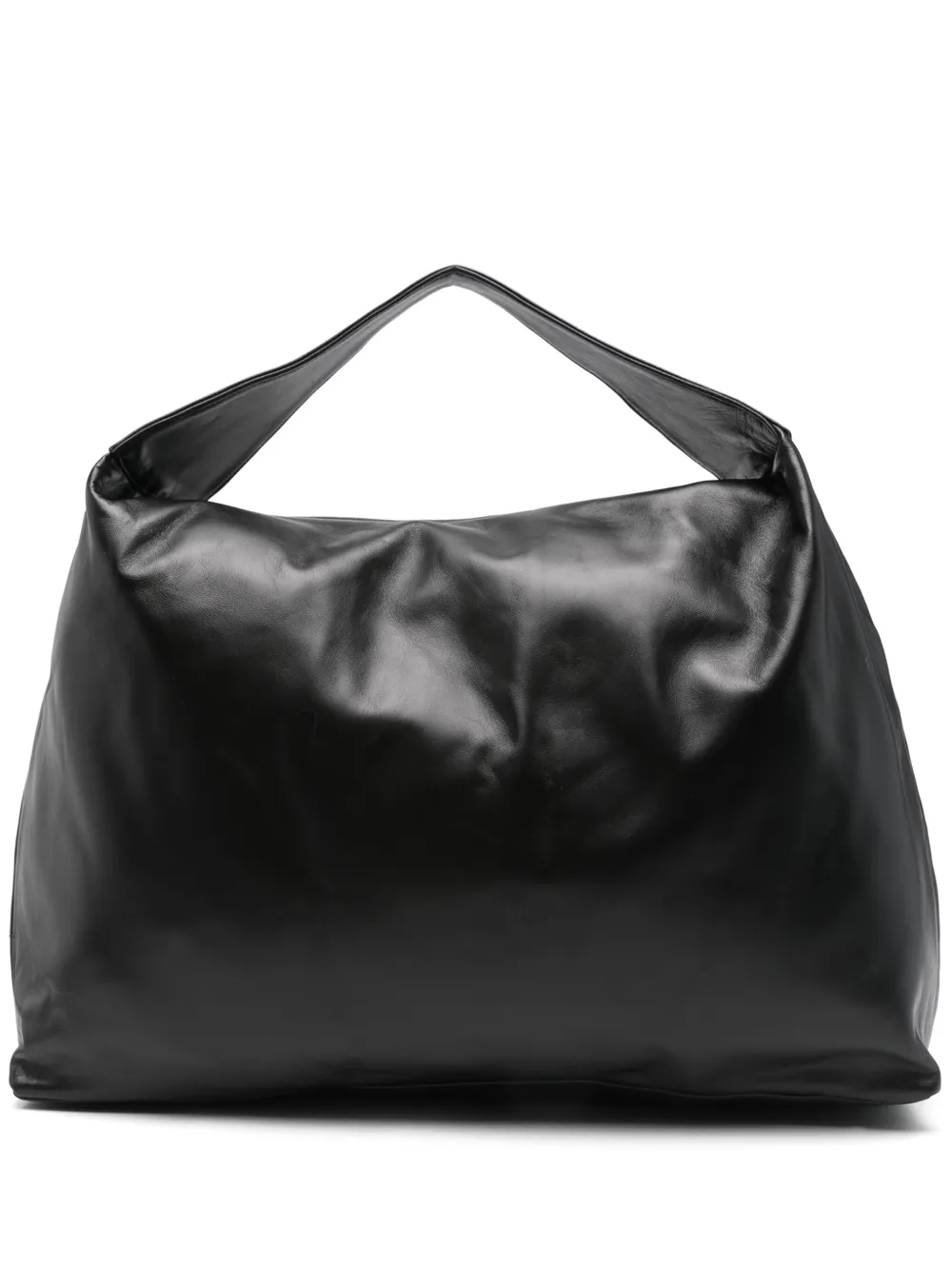 Gimaguas leather external-pocket shoulder bag | Black | Image 1