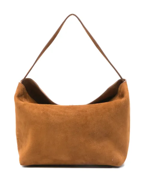 Christopher Esber suede top-handle tote bag