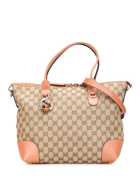 Gucci Pre-Owned 2000-2015 GG Canvas Heart Bit satchel