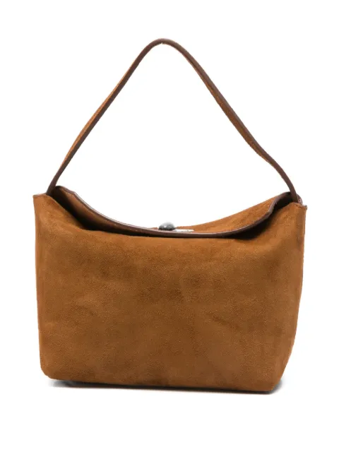 Christopher Esber calf suede top-handle mini bag