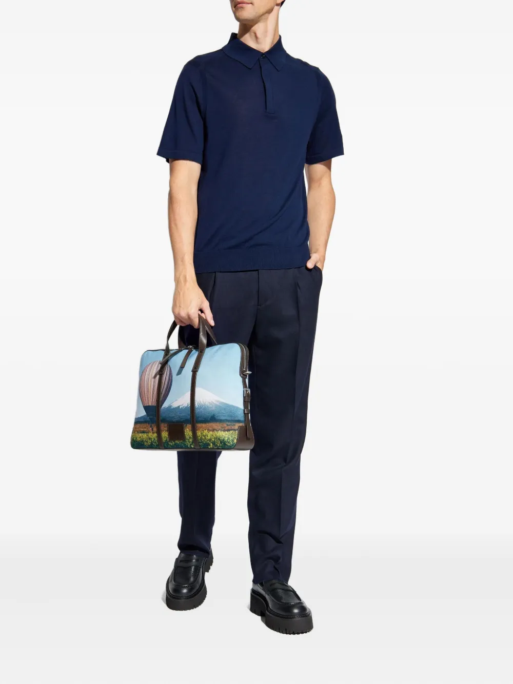 Paul Smith short-sleeve polo shirt - Blauw