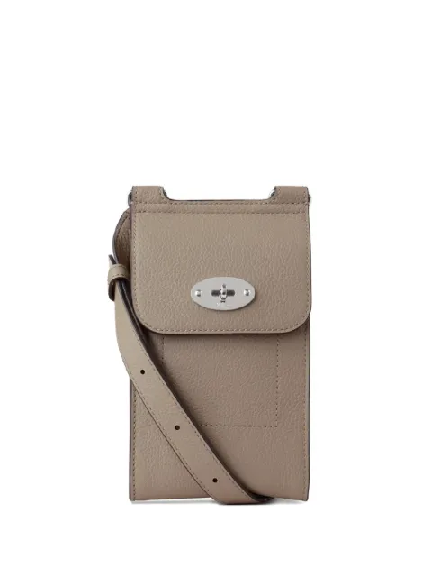 Mulberry adjustable leather phone bag