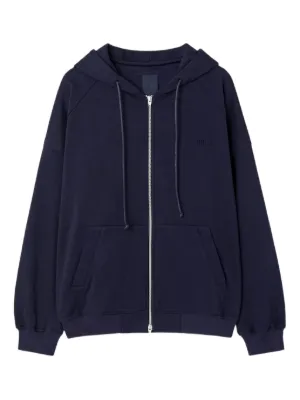 トップス juun.j zip hoodie juun-j-runway-distressed-denim