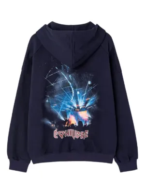 Graphic Embroidered Hoodie
