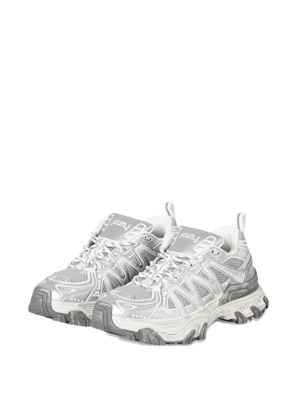 Juun.J panelled lace-up sneakers | Low-Tops | Image 2