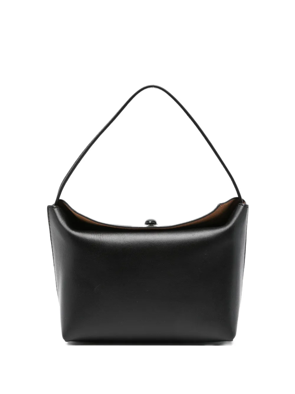 top-handle clasp mini bag