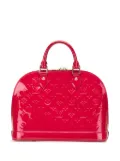 Louis Vuitton Pre-Owned 2013 Monogram Vernis Alma PM handbag - Pink