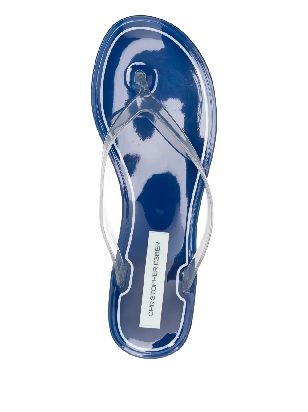 Christopher Esber Jo thong flip flops White
