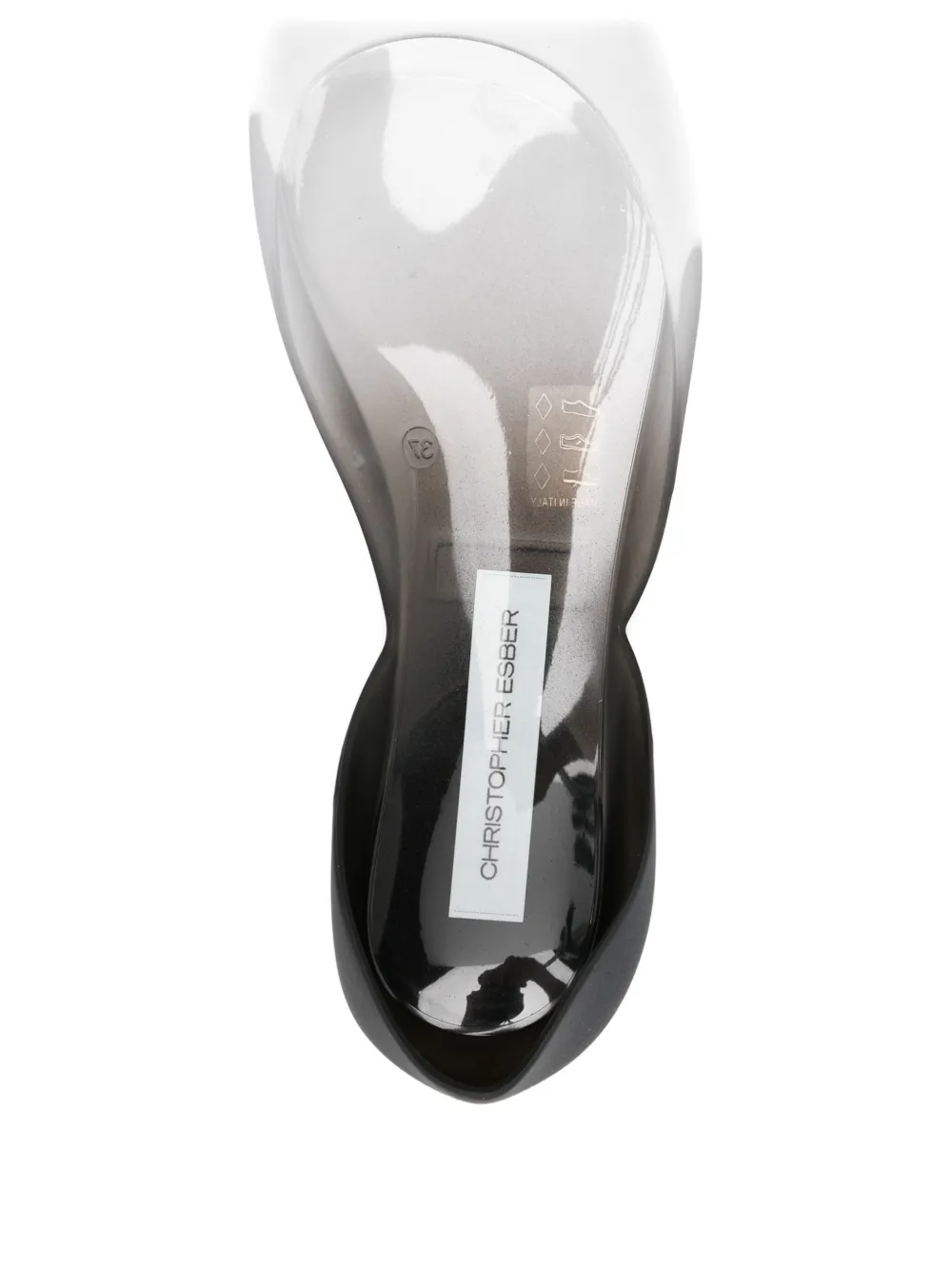 Christopher Esber Baja slip-on slides Black