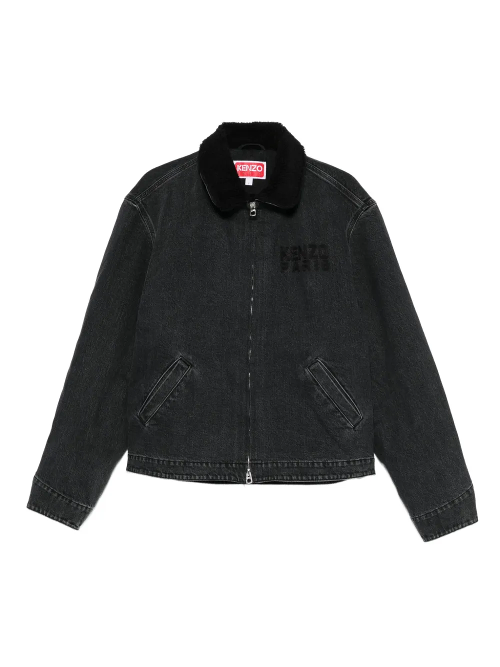Kenzo Denim jack Grijs