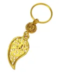 CHANEL Pre-Owned 1995 paisley key-holder bag charm - Gold