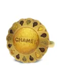 CHANEL Pre-Owned 1999 gold round ring