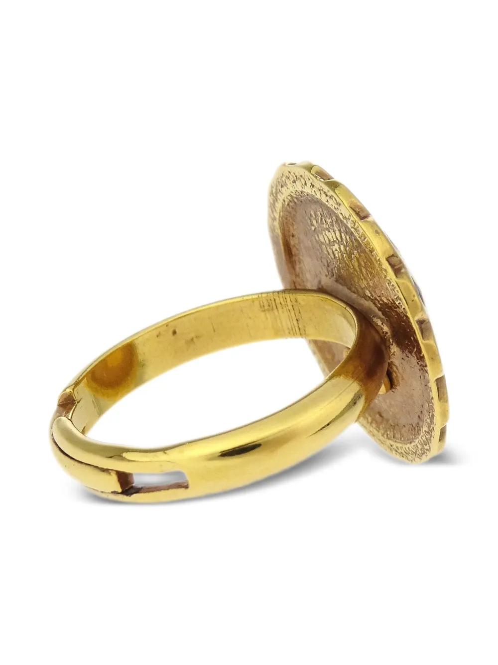 CHANEL Pre-Owned 1999 gold round ring | Image 2
