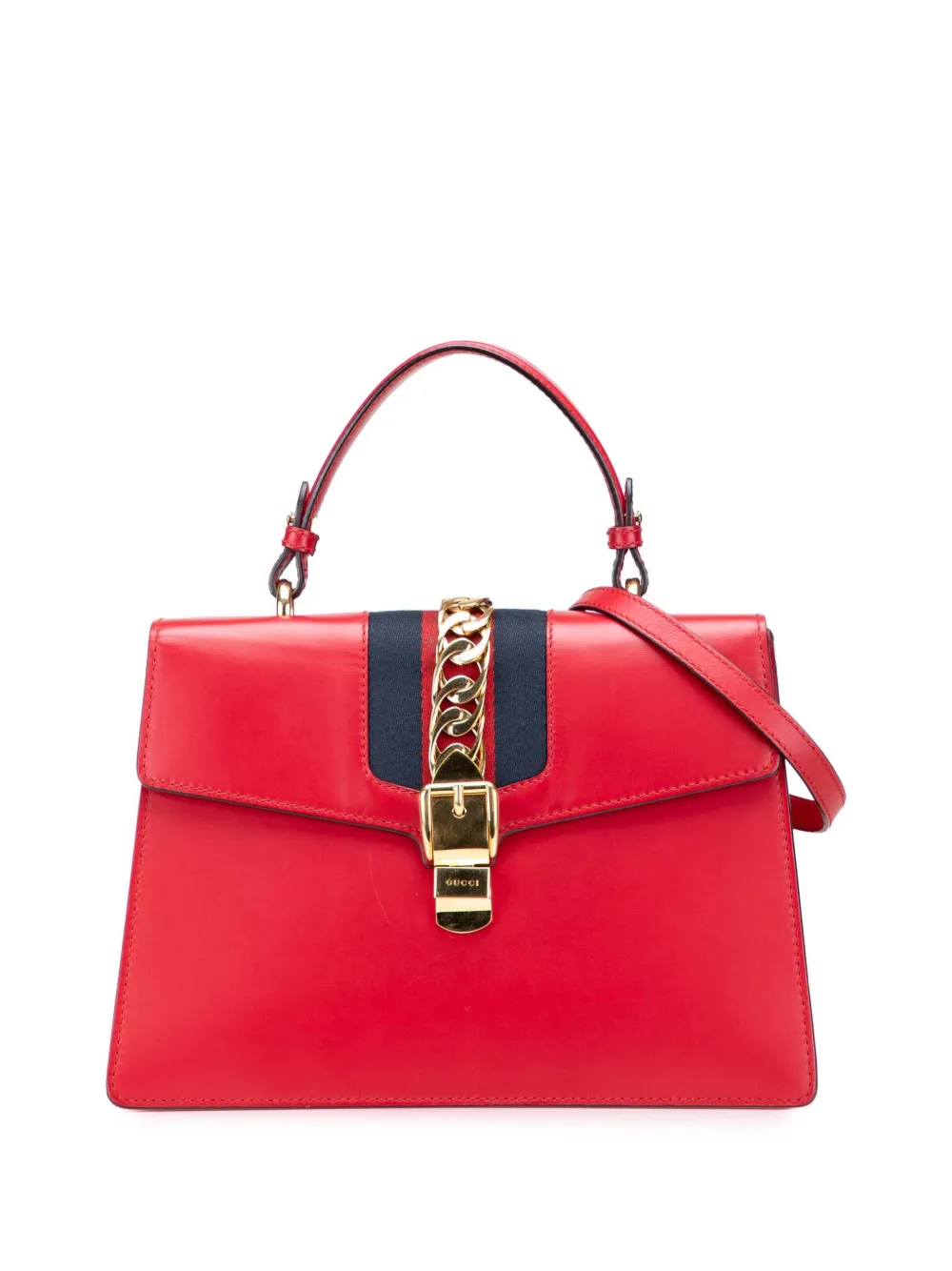 2000-2015 Medium Leather Sylvie Top Handle Bag satchel