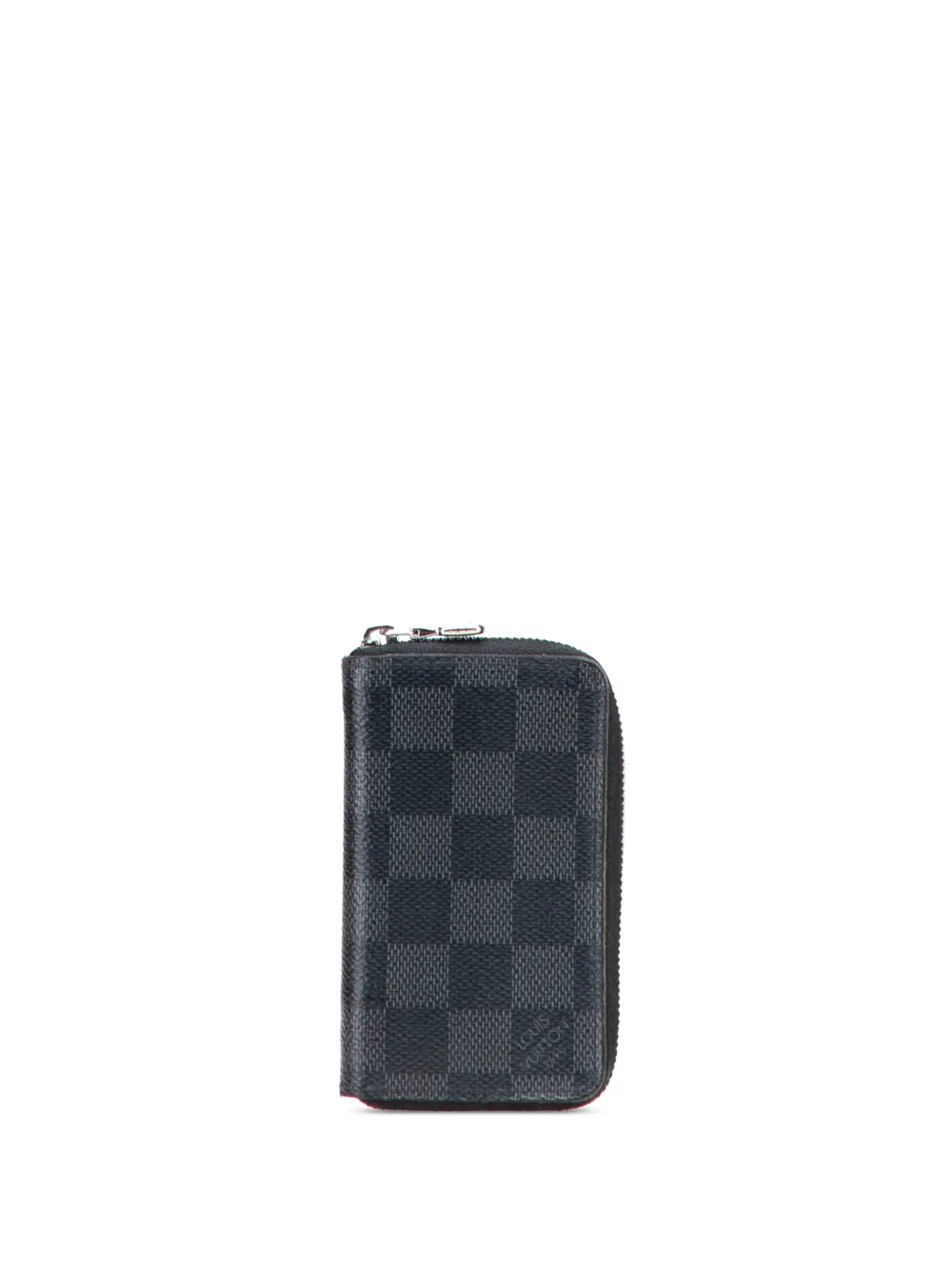 2019 Damier Graphite Vertical Zippy Purse coin pouch