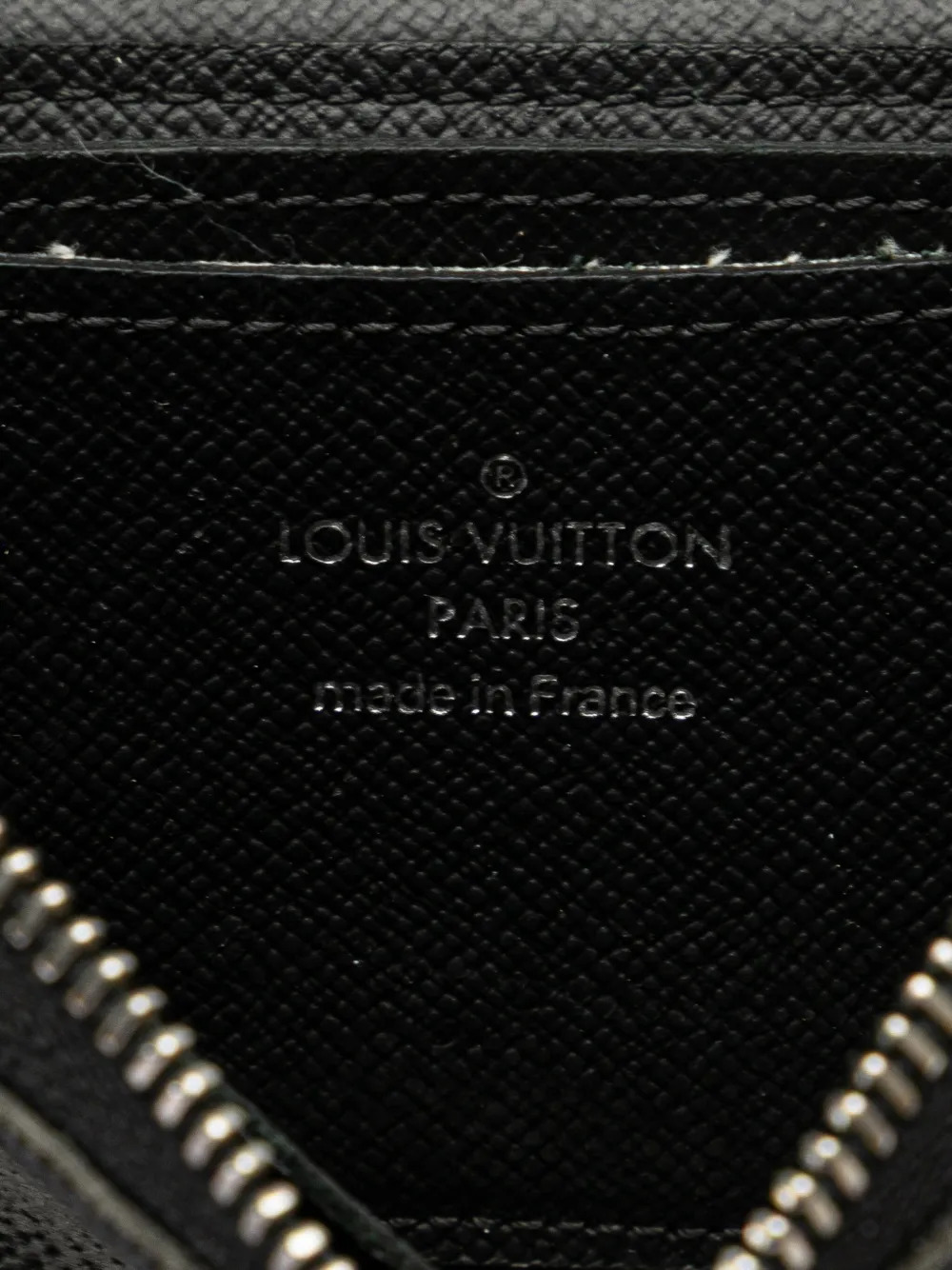 Pre-owned Louis Vuitton 2019 Damier Graphite Vertical Zippy Purse Coin Pouch In Black