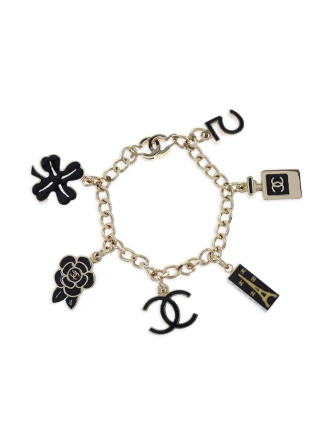 CHANEL Pre-Owned pulsera con dije Icon 2005