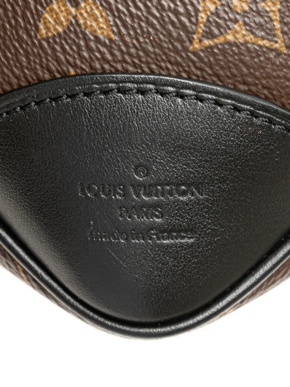 Louis Vuitton Pre-Owned 2020 Monogram Odeon MM crossbody bag - ブラック Louis Vuitton Pre-Owned 2020 Monogram Odeon MM crossbody bag - ブラック