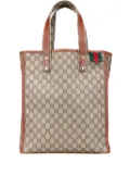 Gucci Pre-Owned 2000-2015 GG Supreme Web tote bag - Brown