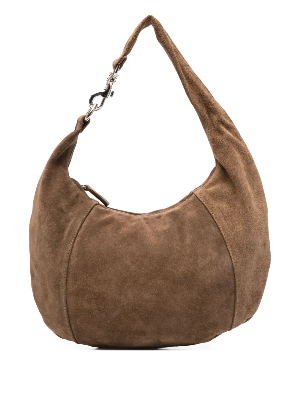 Gimaguas Paula suede shoulder bag - Marrone