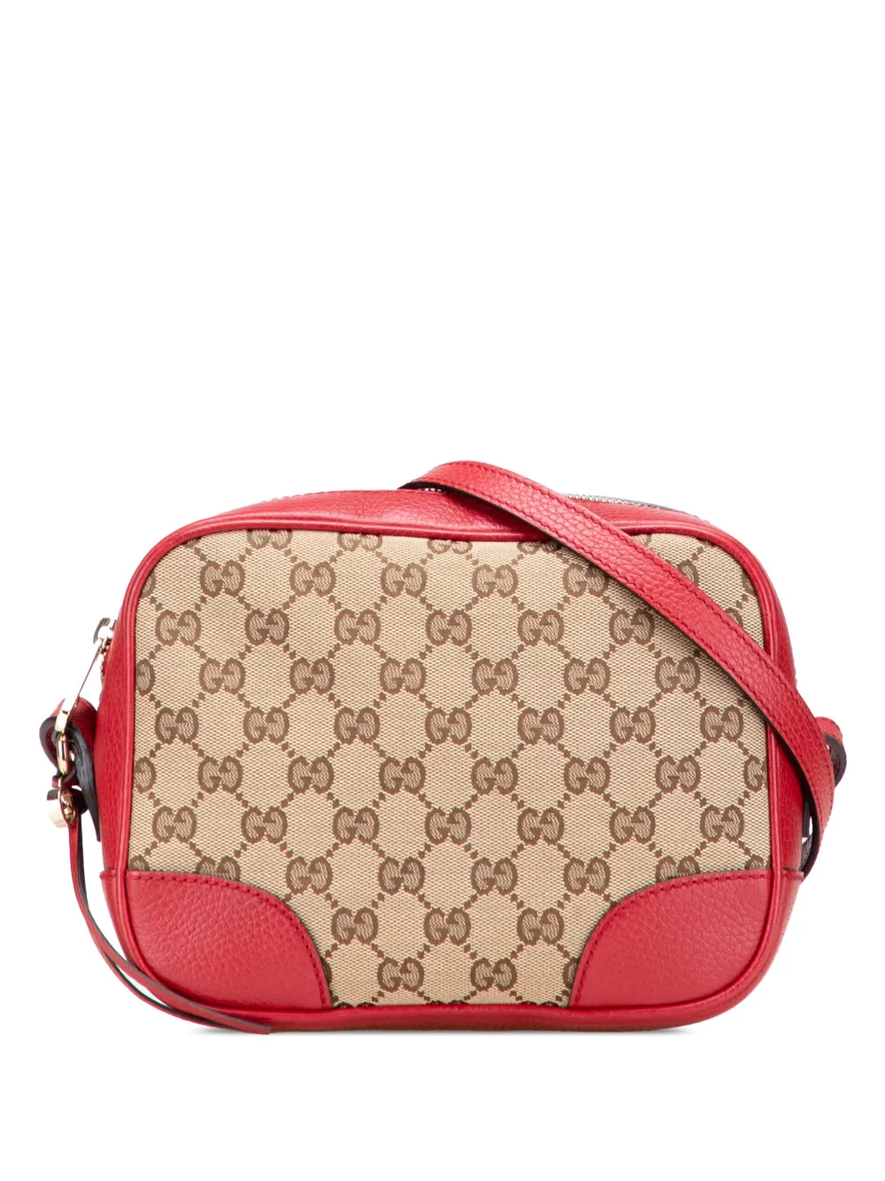 Gucci Pre-Owned 2016-2025 GG Canvas Bree crossbody bag - ブラウン Gucci Pre-Owned 2016-2025 GG Canvas Bree crossbody bag - ブラウン