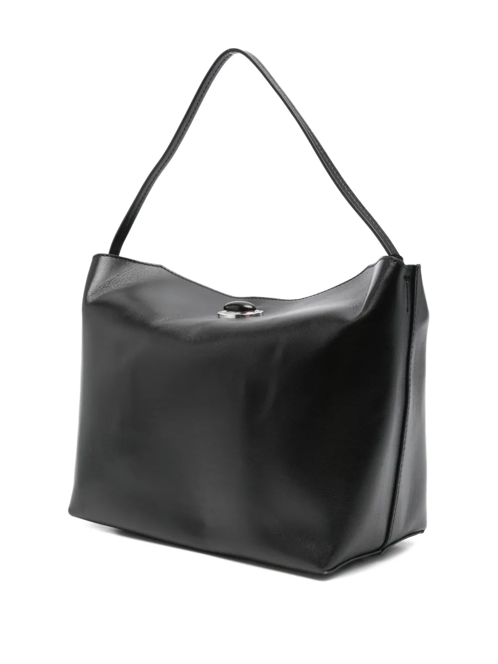 Christopher Esber Verfraaide leren shopper Zwart