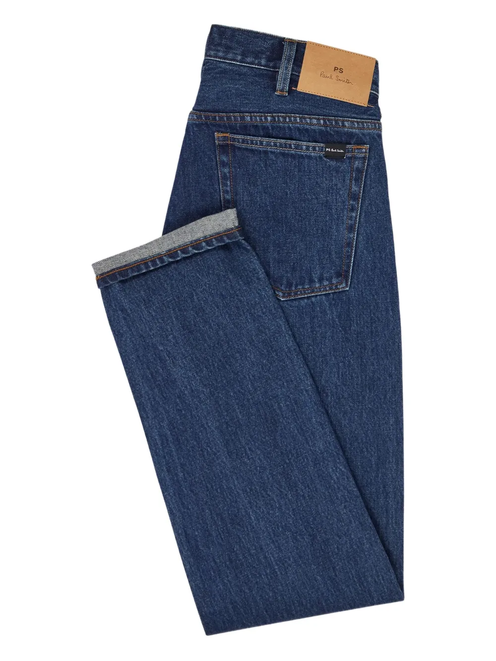 PS Paul Smith stripe-detail jeans - Blauw