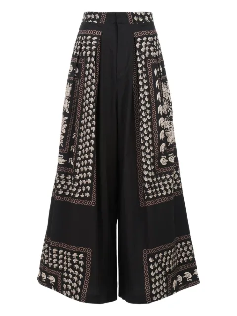 Biyan patterned palazzo pants