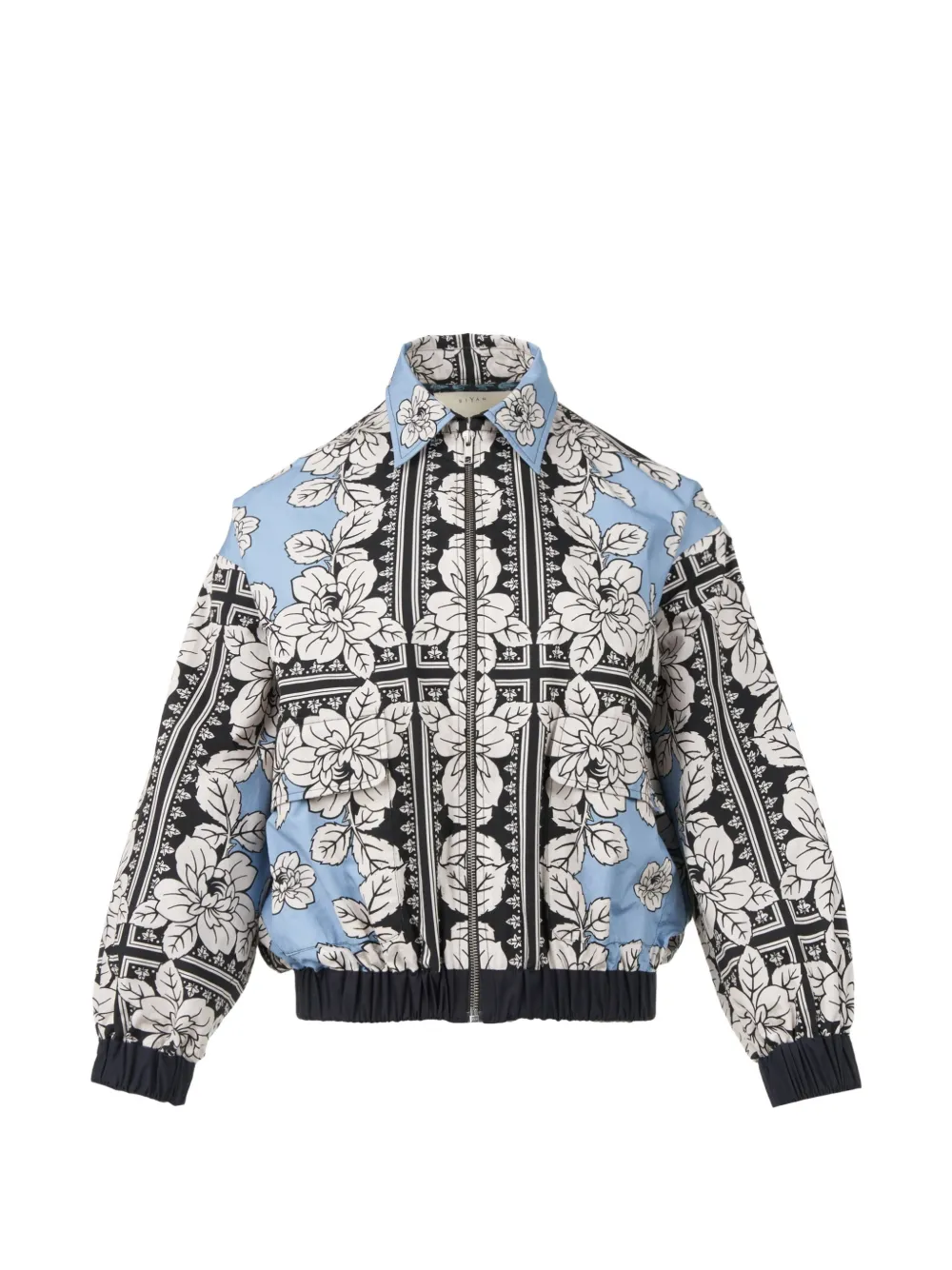 Biyan floral-print jacket - Bianco