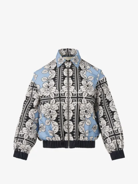 Biyan floral-print jacket