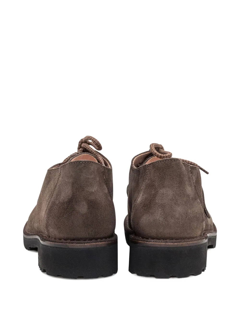 Astorflex lace-up suede loafers - Bruin