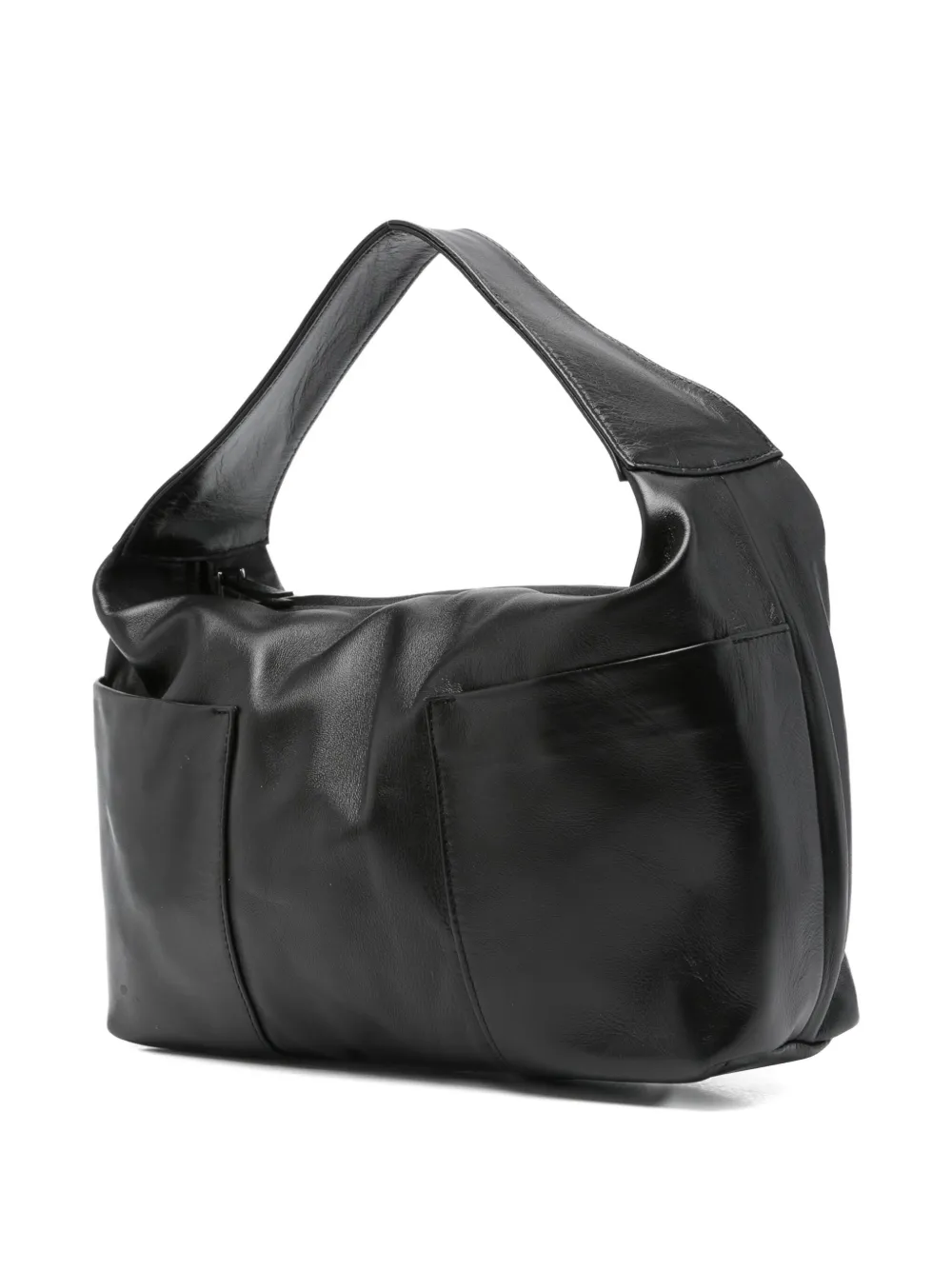 Gimaguas Leather top-handle Shoulder Bag | Black | FARFETCH CA