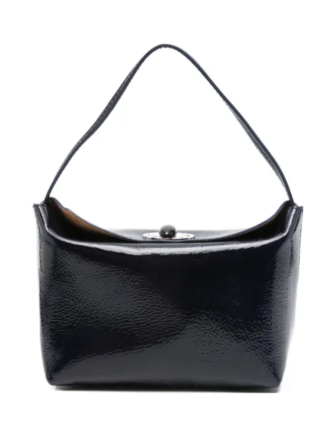 Christopher Esber Turnlock patent-leather mini tote bag