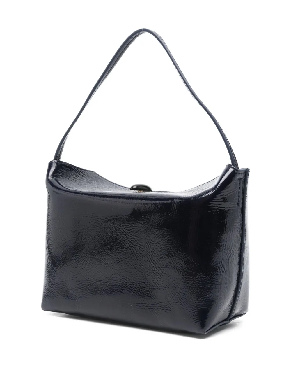 Christopher Esber Lakleren mini-shopper met draaislot Blauw