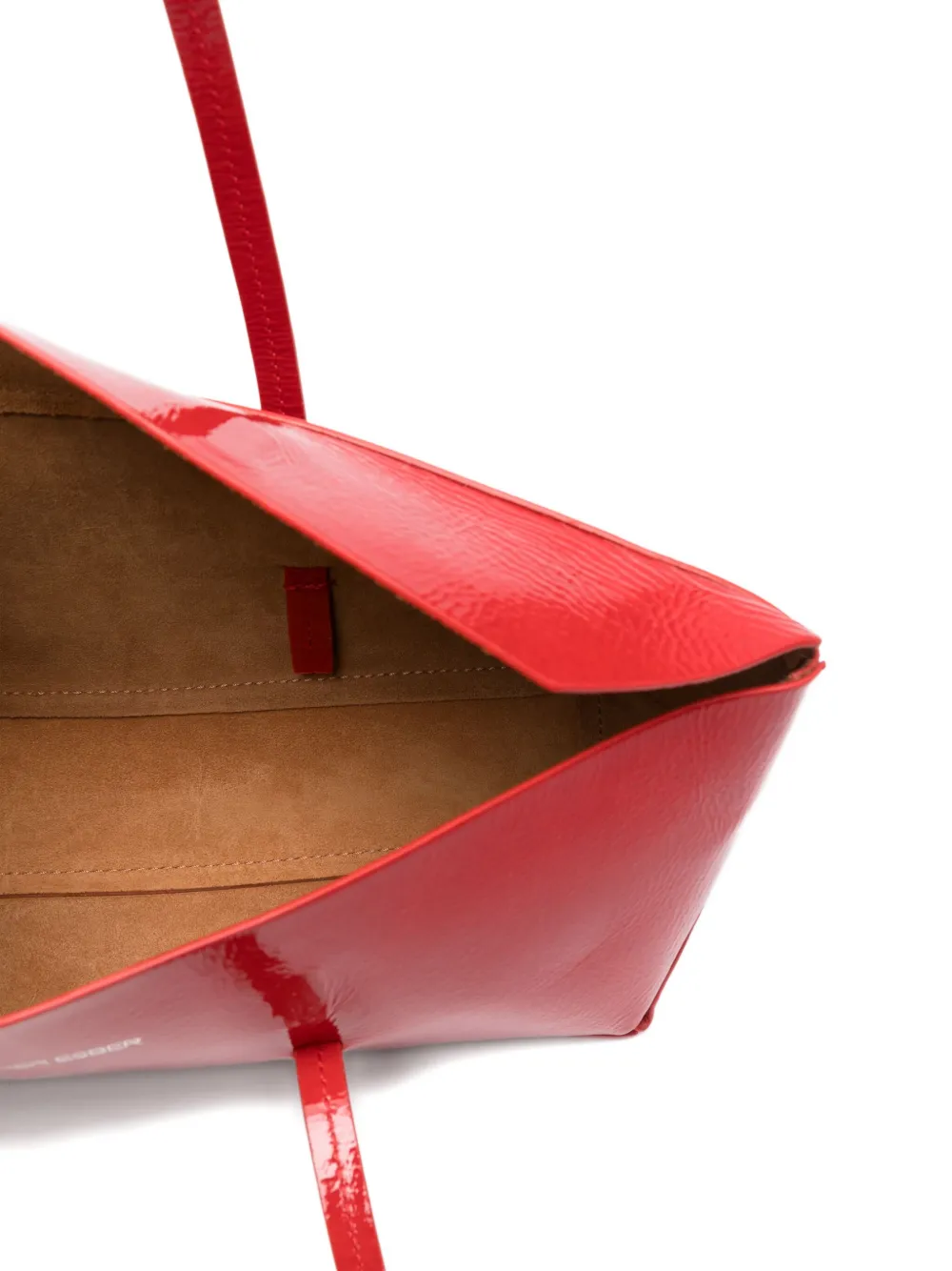 Christopher Esber Gondola shopper van kalfsleer Rood