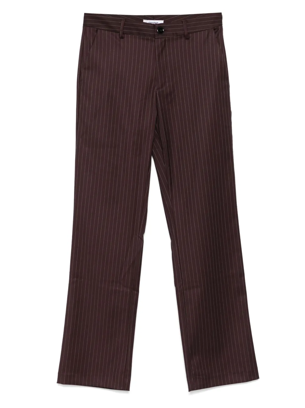 Gimaguas pinstripe trousers Bruin