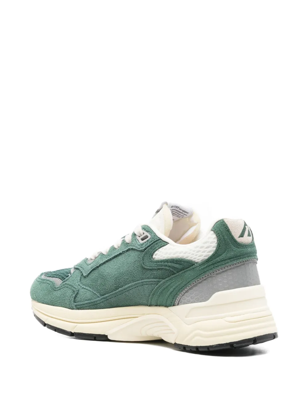 Autry Hyperway Suede Sneakers In Green