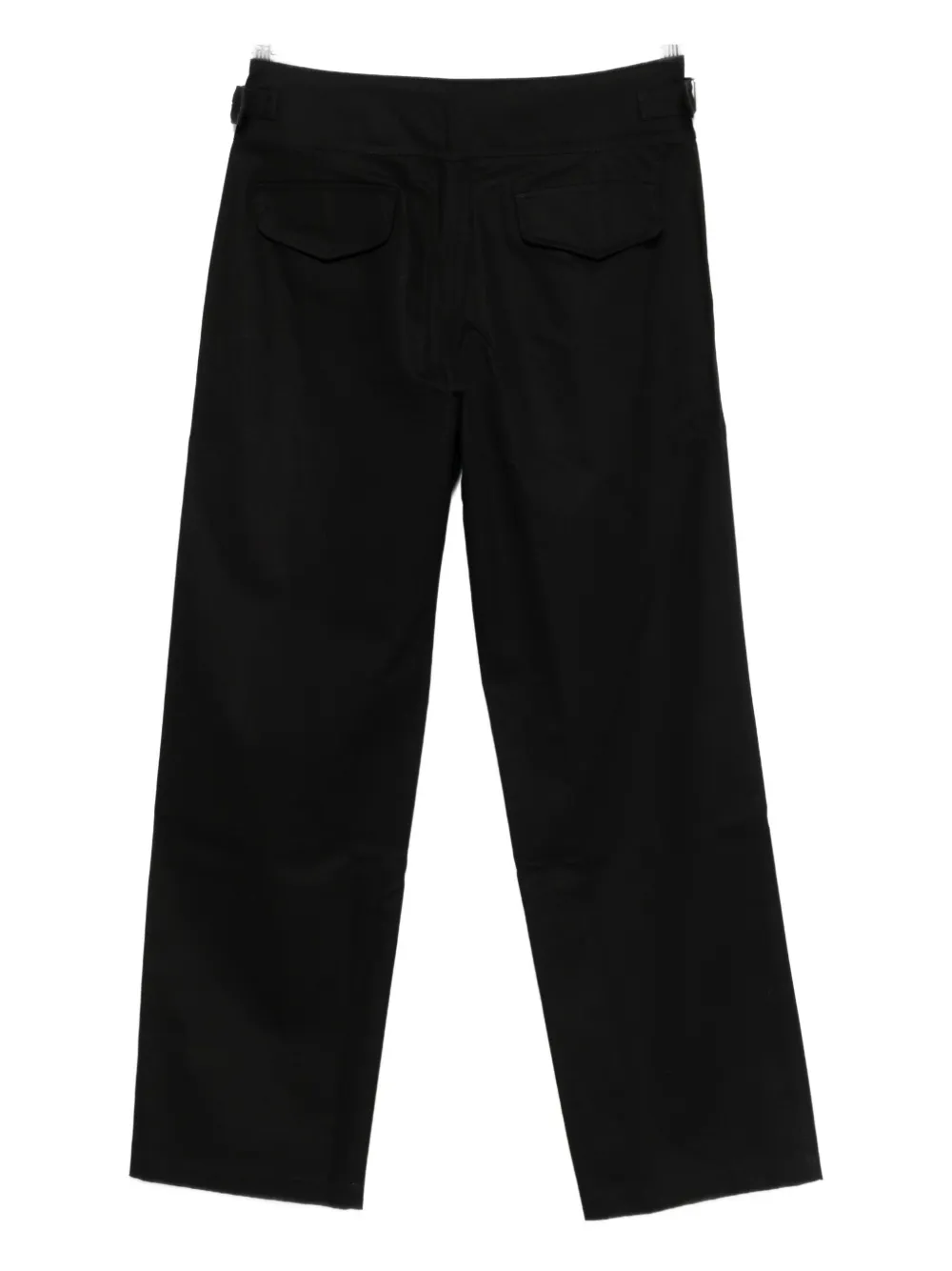 Gimaguas belted pleated trousers - Zwart