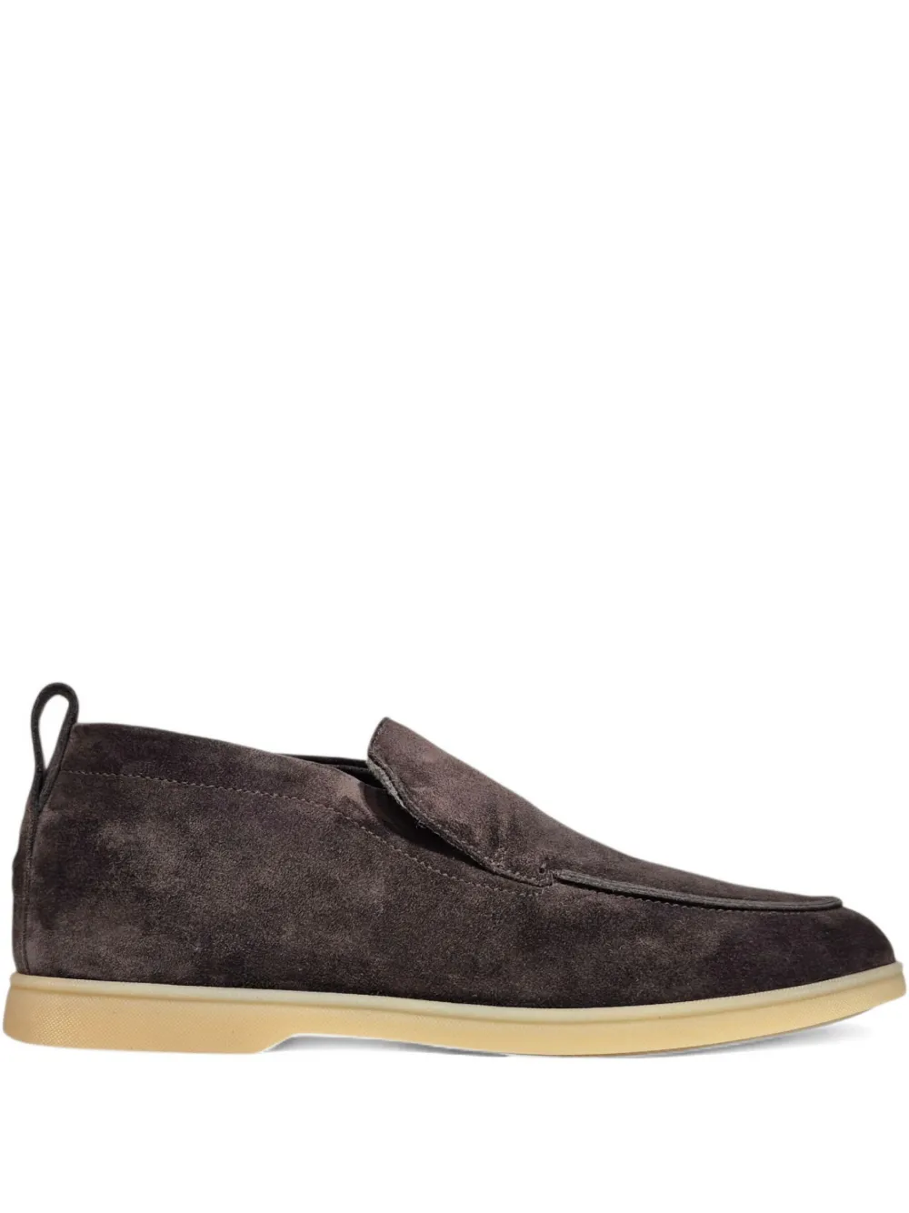 Henderson Baracco suede slip-on boots Brown