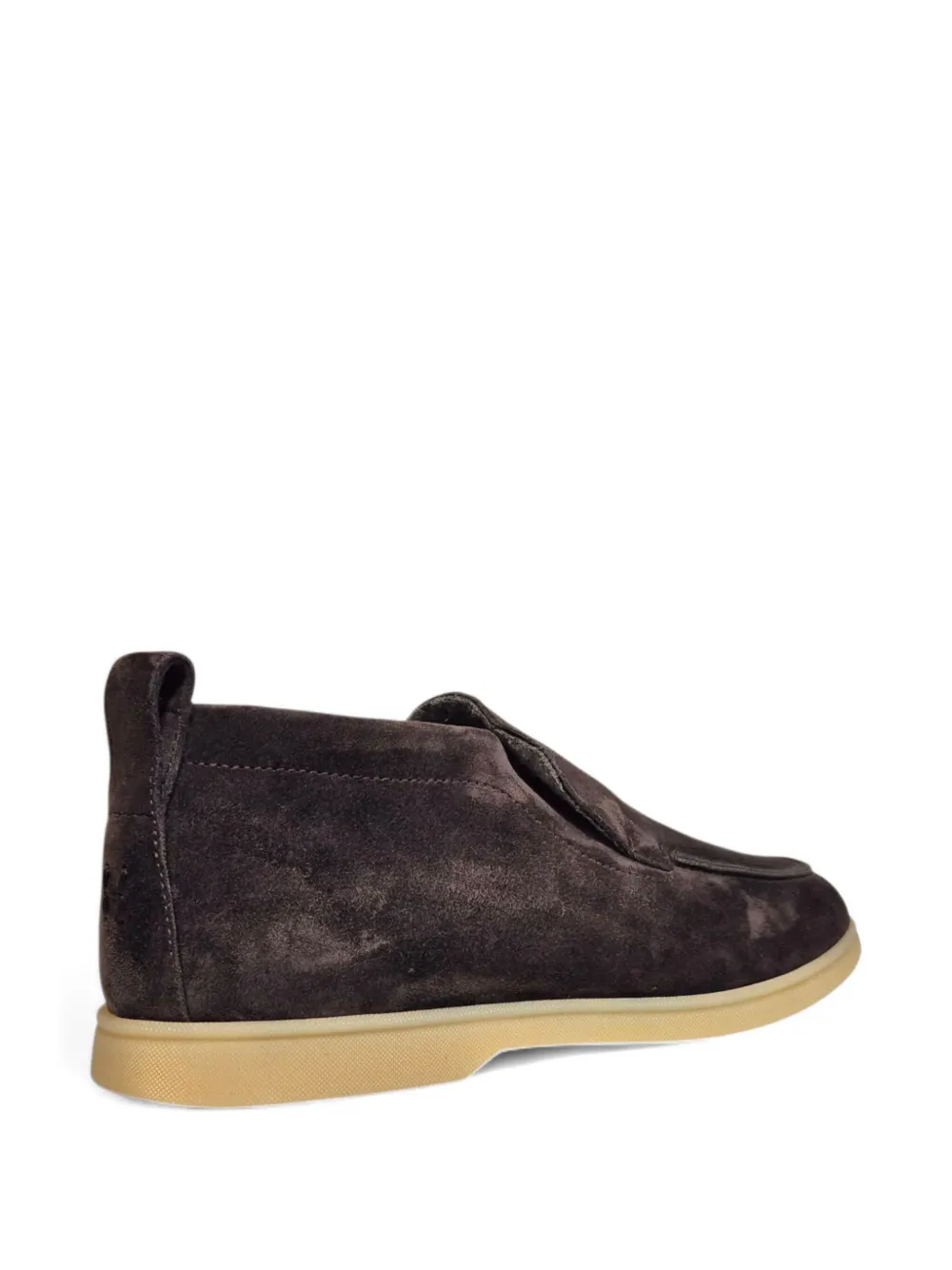 Henderson Baracco suede slip-on boots Brown