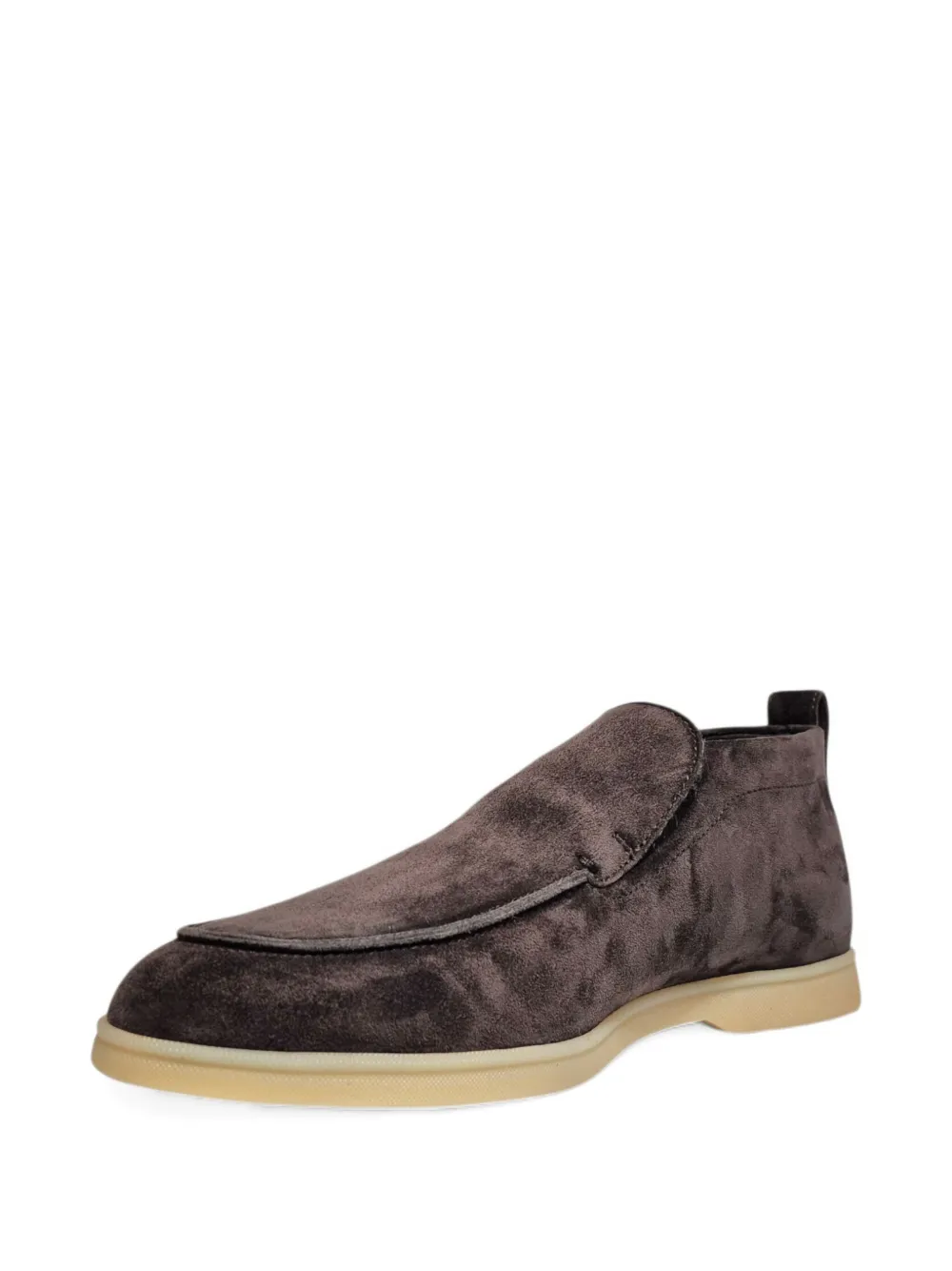 Henderson Baracco suede slip-on boots Brown