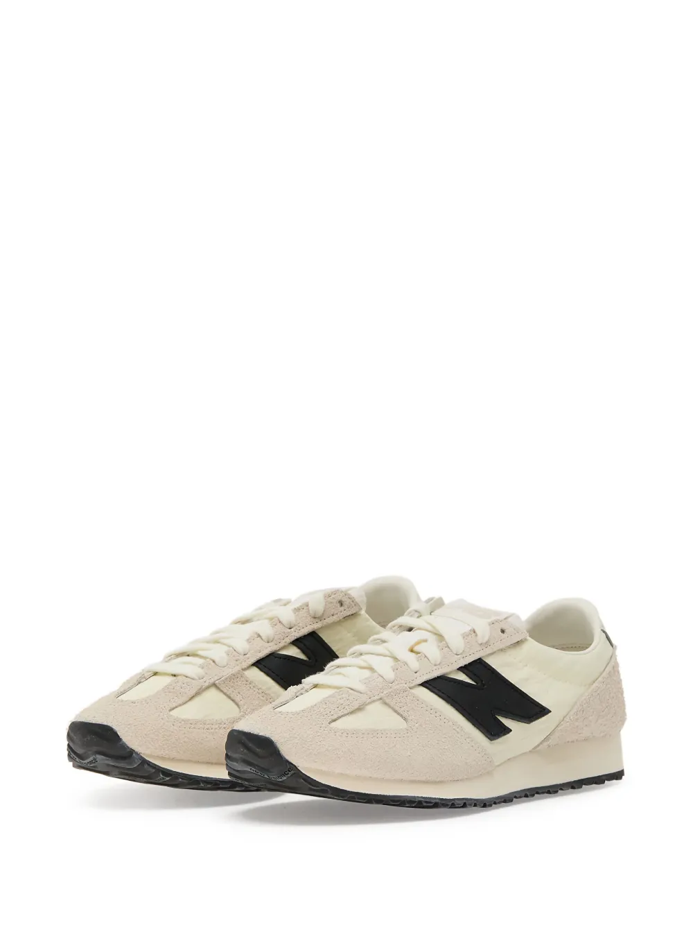 New Balance 471 suede-panelled sneakers White