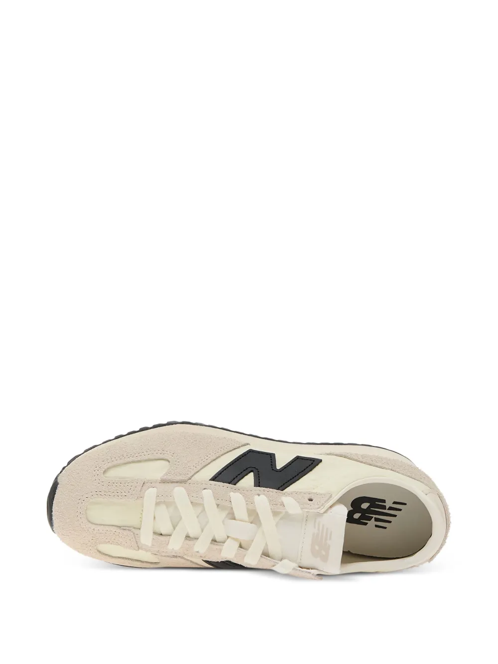 New Balance 471 suede-panelled sneakers White