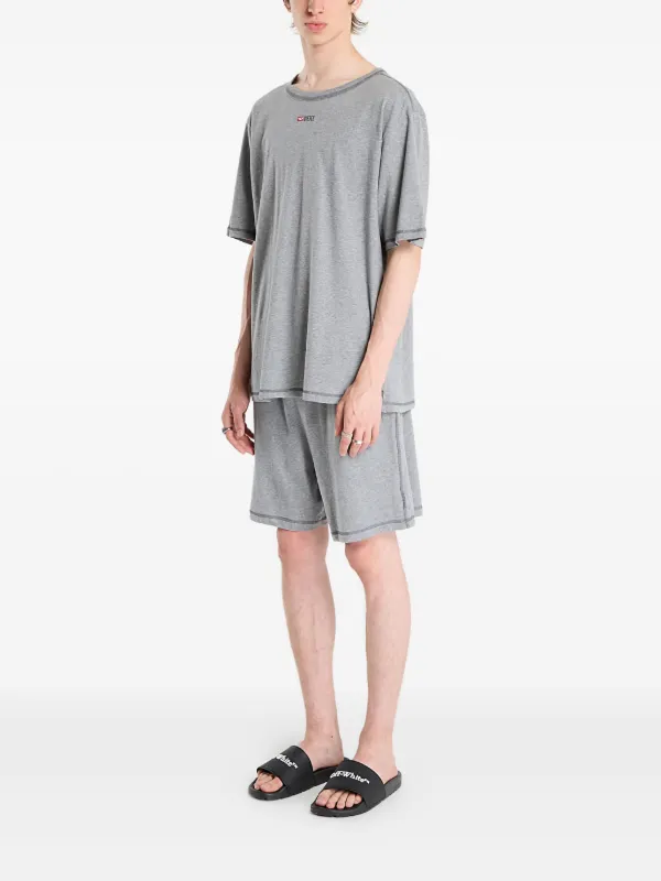 DIESEL set-adam-d-core ツーピース パジャマ Diesel Set-Adam-D-core パジャマ | グレー | FARFETCH JP